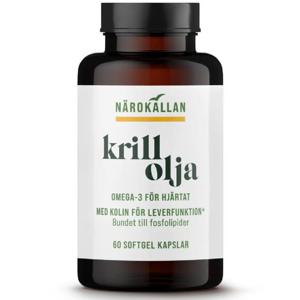 Närokällan Krillolja 60 kapslar produkt bild