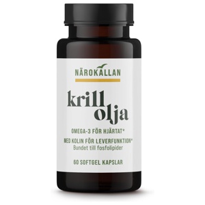 Närokällan Krillolja, 60 kaps produkt bild