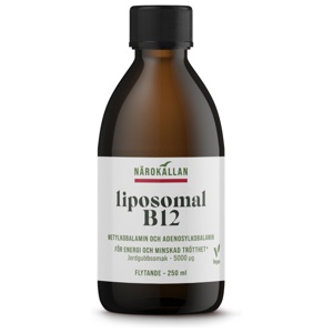 Liposomal B12 5000 mcg 250 ml produkt bild