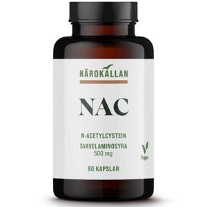 Närokällan NAC N-Acetylcystein 90 kapslar produkt bild
