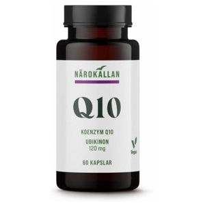 Närokällan Q10 120 mg 60 kapslar produkt bild