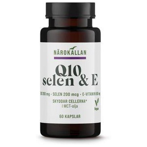 Närokällan Q10 + Selen + E, 60 kaps produkt bild