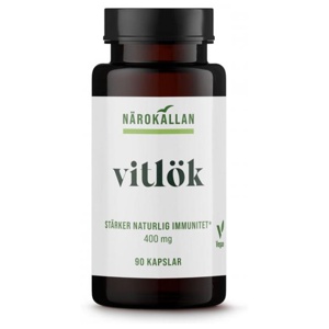 Närokällan Vitlök, 90 kaps produkt bild