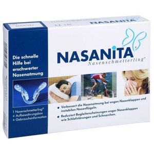 NASANITA Nasenschmetterling 1 St Produktbild