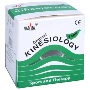 NASARA Kinesiologie Tape 5 cmx5 m grün 1 St Pflaster Produktbild