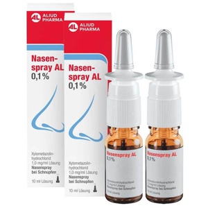 NASENSPRAY AL 0,1%, 2x10 ml Lösung Produktbild