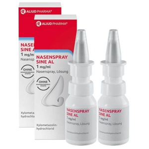 NASENSPRAY SINE AL 1 mg/ml, 2x15 ml Nasenspray Produktbild