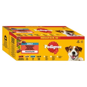 Nassfutter Hund gemischte Selektion in Gelee, Megapack (40x100 g), 4 kg Produktbild
