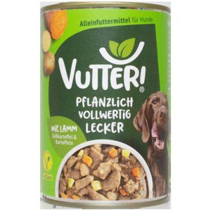 Nassfutter Hund, Vegan wie Lamm, 400 g Produktbild