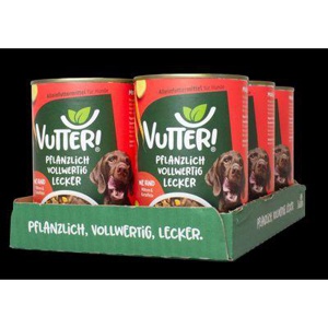 Nassfutter Hund, Vegan wie Rind, 400 g Produktbild