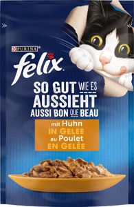Nassfutter Katze mit Huhn, So gut wie es aussieht, Adult, 85 g Produktbild