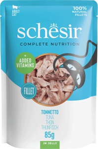 Nassfutter Katze mit Thunfisch in Gelee, 85 g Produktbild