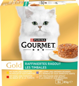 Nassfutter Katze raffiniertes Ragout Multipack (8x85 g), 680 g Produktbild