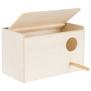 Trixie fågelbo av trä - L 21 x B 13 x H 12 produkt bild
