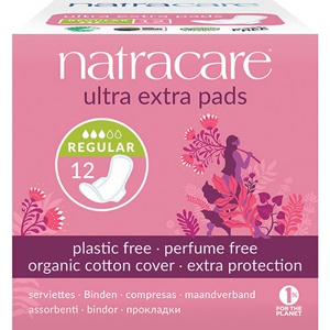 Natracare Ultra Extra Bind Normal 12 stk. produktbillede