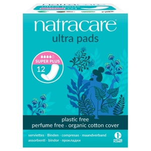 Natracare bind 12 stk super plus - 1 pk. produktbillede