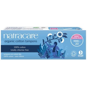 Natracare tampon 20 stk SUPER PLUS - 1 pk. produktbillede