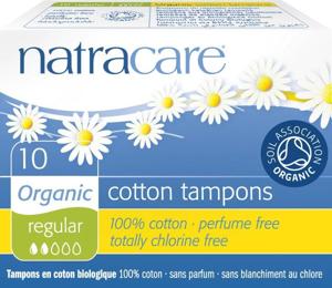 Natracare Tampong Regular 10 st produkt bild
