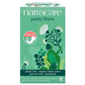 Natracare trusseindlæg buede - 30 stk produktbillede
