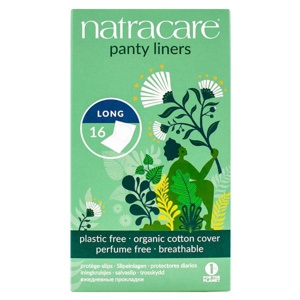 Natracare trusseindlæg, Panty, Liner Long - 16 stk. produktbillede