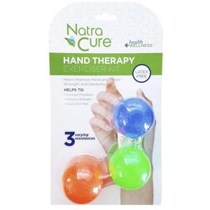 NatraCure Hand Therapy Tränings-Kit Bygg styrka i hela handen 3 st produkt bild