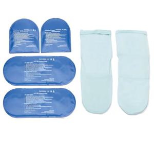 NatraCure värme/kylterapi sockor S/M 1 par grön produkt bild