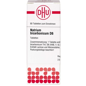 NATRIUM BICARBONICUM D 6 Tabletten Produktbild