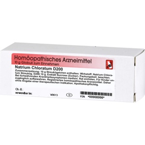 NATRIUM CHLORATUM D 200 Globuli Produktbild