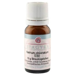NATRIUM CHLORATUM D 30 Globuli Produktbild