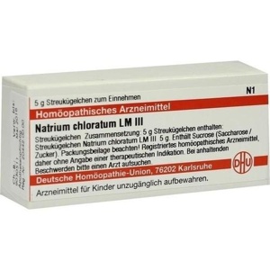 NATRIUM CHLORATUM LM III Globuli Produktbild