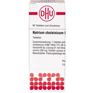 NATRIUM CHOLEINICUM D 6 Tabletten Produktbild