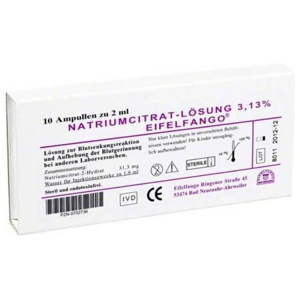 NATRIUM CITRICUM 3,13% Ampullen Produktbild