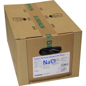 NATRIUMCHLORID 0,9% Braun Ecobag Infusionslsg. Produktbild