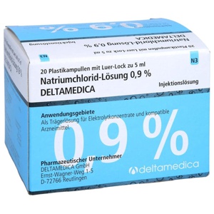 NATRIUMCHLORID-Lösung 0,9% Deltamedica Luer-Lo Pl. Produktbild