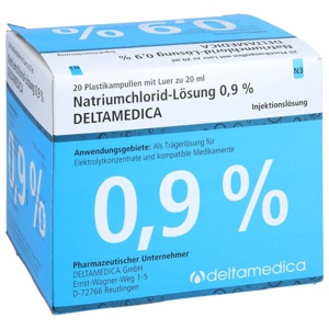 NATRIUMCHLORID-Lösung 0,9% Deltamedica Luer Pl. Produktbild