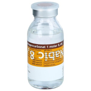 NATRIUMHYDROGENCARBONAT 8,4% 1 mol Glas Produktbild