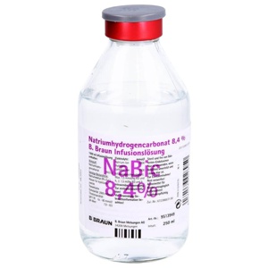 NATRIUMHYDROGENCARBONAT B.Braun 8,4% Glas Produktbild