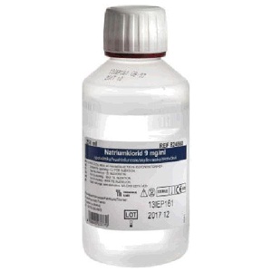 Natriumklorid 0,9 % 250 ml produkt bild