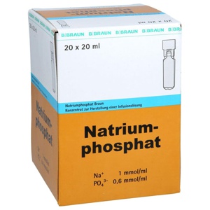 NATRIUMPHOSPHAT Braun MPC Infusionslösungskonz. Produktbild