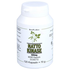 NATTOKINASE 100 mg Mono 20.000 FU Kapseln Produktbild