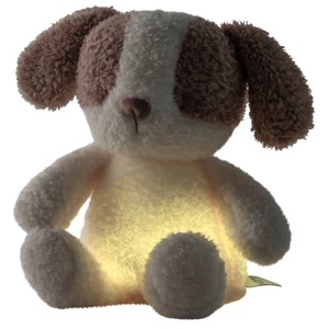 Nattou Sleepy Teddy Nattlampa Mini Hund, Vanilla produkt bild