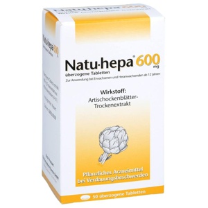 NATU HEPA 600 mg überzogene Tabletten Produktbild