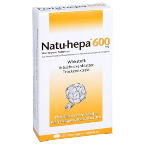 NATU HEPA 600 mg überzogene Tabletten Produktbild