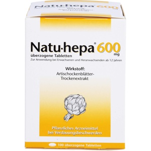 NATU HEPA 600 mg überzogene Tabletten Produktbild