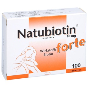 NATUBIOTIN 10 mg forte Tabletten Produktbild