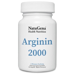 NatuGena Arginin 2000 180 St Kapseln Produktbild
