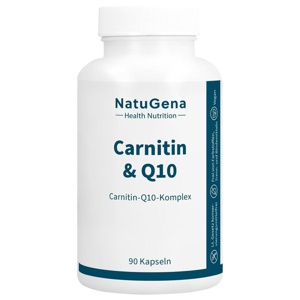 NatuGena Carnitin & Q10 90 St Kapseln Produktbild