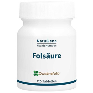 NatuGena Folsäure 120 St Tabletten Produktbild