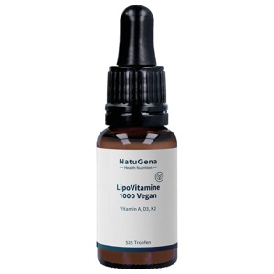 NatuGena LipoVitamine 1000 Vegan 15 ml Tropfen Produktbild