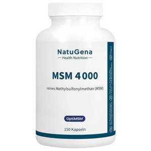 NatuGena MSM 4000 Kapseln 150 St Kapseln Produktbild